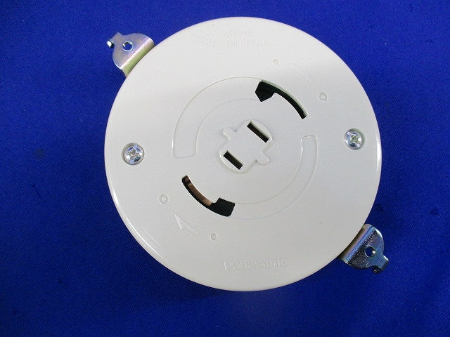 コンセント付引掛埋込ローゼット(3個入)(ミルキーホワイト) WG6420WK