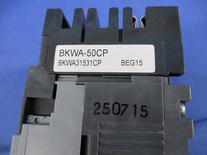 プラグインアダプタ付漏電ブレーカ 3P15A30mA BKWA31531CP