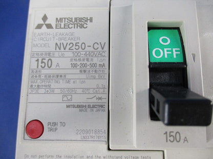 漏電遮断器3P3E150A NV250-CV