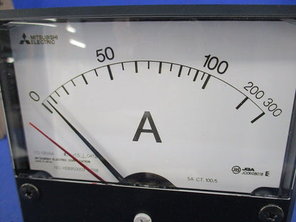交流電流計 0-100-300A 100/5A YS-12NAA