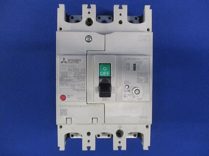 漏電遮断器 3P200A 100-440VAC 100・200・500ｍA NV250-CV3P3E200A
