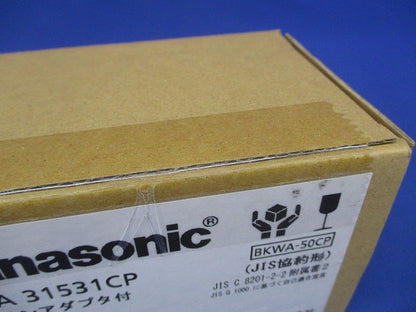 プラグインアダプタ付漏電ブレーカ 3P15A30ｍA AC100-200V BKWA31531CP