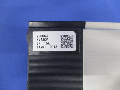 漏電遮断器 3P15A 100・200・500ｍA 100/440VAC NV63-CV3P3E15A