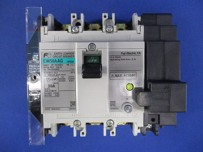 漏電アラーム遮断器 3P30A30ｍA AC100-230V EW50AAG3P30A