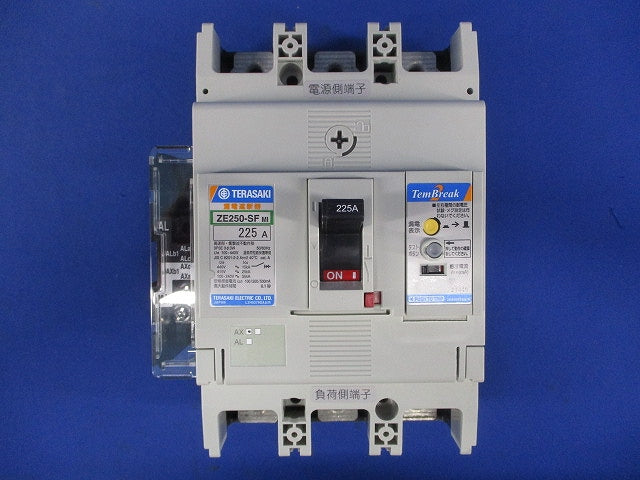 漏電遮断器 3P225A 100/440V 100/200/500ｍA ZE250-SF3P225A