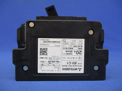 漏電遮断器 2P1E20A30mA BV-C12P1E20A