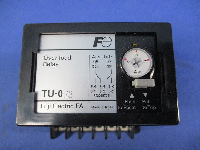 サーマルリレー TU-0/3