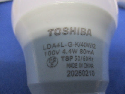 LED電球E26(電球色) LDA4L-G-K/40W/2