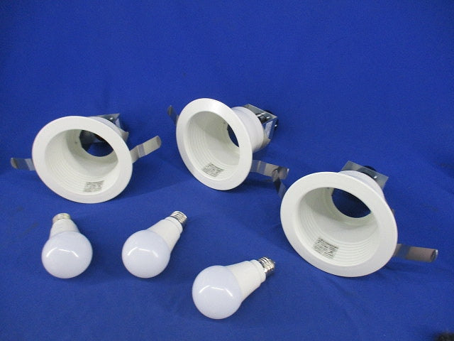 LEDダウンライトφ125(電球付)(3組入) OH060116(A1-116)