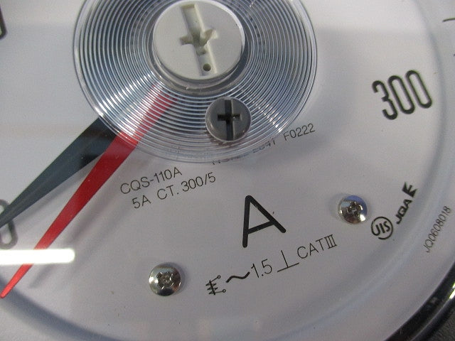 広角形交流電流計 CQS-110A