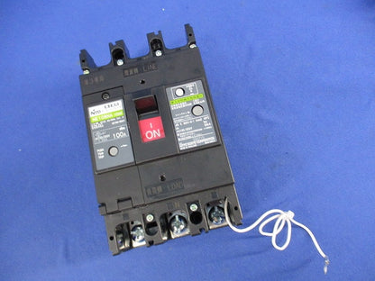サーキットブレーカ3P2E100A(単3中性線欠相保護付) NE108NA