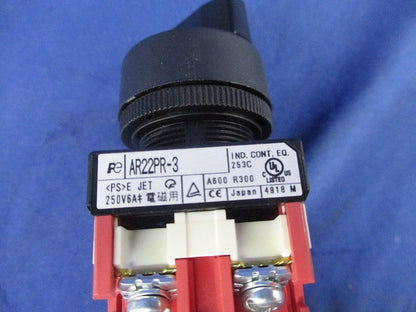 セレクタスイッチ(2ノッチ) AR22PR-3