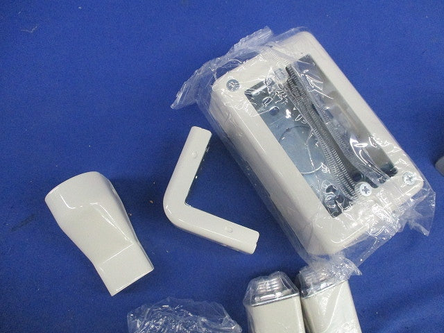 メタルモールA型付属品セット(混在6個入)(ミルキーホワイト) DZA151KE他
