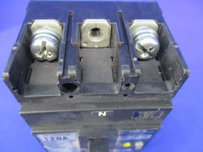 漏電遮断器3P2E120A(単3中性線欠相保護付)(ジャンク品) GBU123･1EC