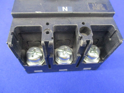 漏電遮断器3P2E120A(単3中性線欠相保護付)(ジャンク品) GBU123･1EC