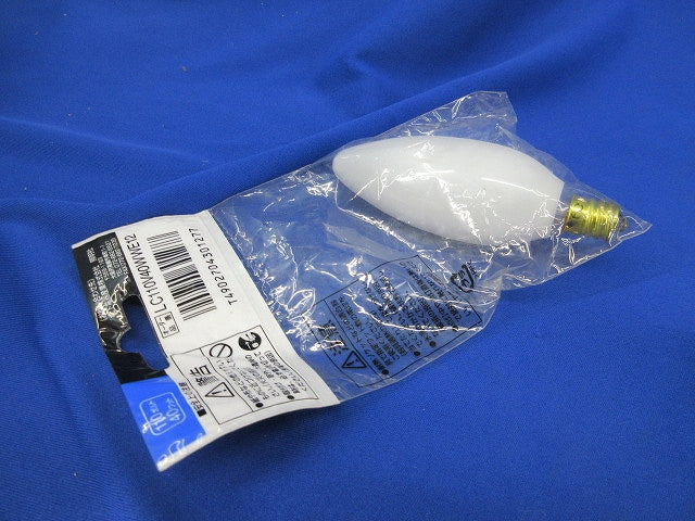 シャンデリア電球 E12(4個入)(ホワイト)National LC110V40W･W/E12