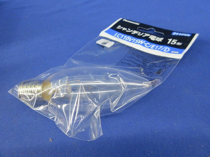 シャンデリア電球15形 E17(3個入) LC110V15W･C/E17/D