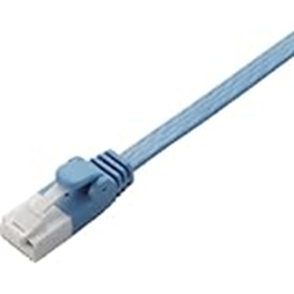 LANケーブル CAT6 5m スーパーフラット ブルー LD-GFT/BU50