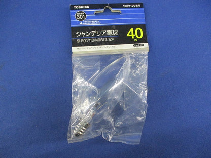 シャンデリア電球 E12(7個入) SH100/110V40WCE12A