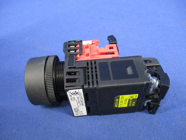 丸フレーム平形照光押しボタンスイッチφ22(ホワイト) AR22F0L-01M3W