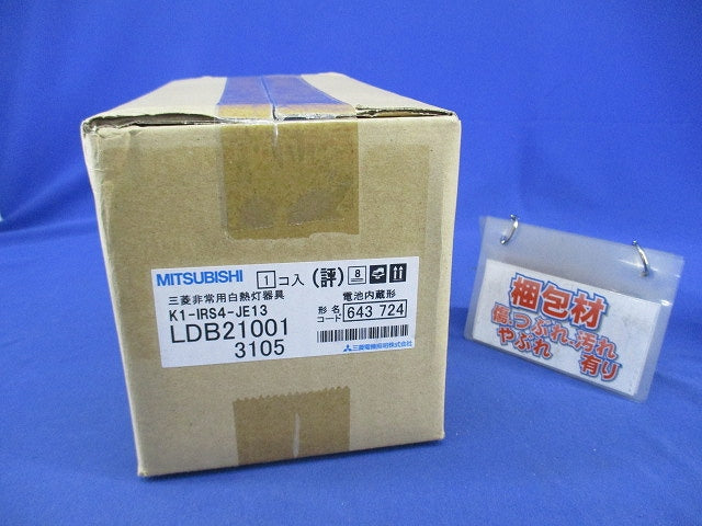 LED非常用照明器具φ100(14年製) LDB21001