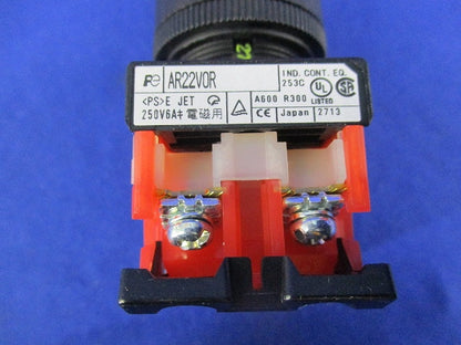 非常停止用押しボタンスイッチφ22 AR22V0R-11R