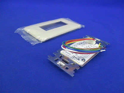 電気錠操作・表示器スイッチ基板ユニットセット(プレート付)(ミルキーホワイト) RSP-410U+WN6003