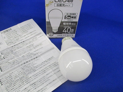 LED電球 E26(電球色) LDA4L-G/E/W
