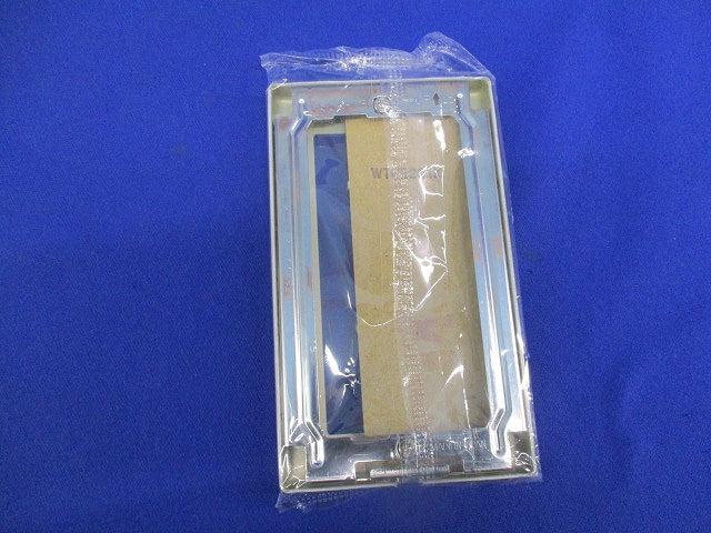 新金属スイッチプレート２型1連用(4枚入) WTC9201K