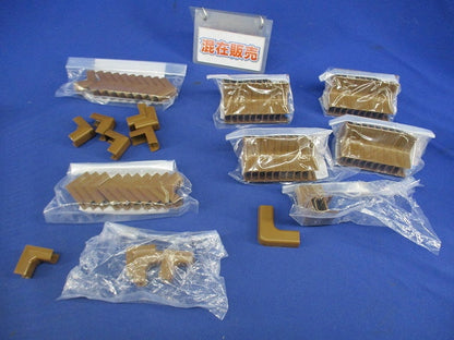 プラモール付属品セット(混在70個以上入)(ブラウン) MLM-1他