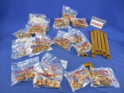 ニュー・エフモール付属品1号セット(混在150個以上入)(茶) SFMFJ1他