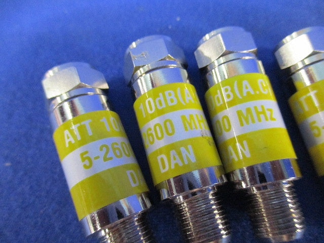 アッテネーター(6個入) ATT10DB(A.C)5-2600MHZ