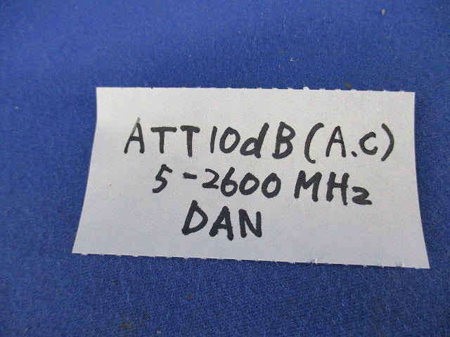 アッテネーター(7個入) ATT10DB(A.C)5-2600MHZ