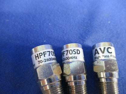 CATV流合雑音防止用ハイパスフィルター(5個入) HPF70SD