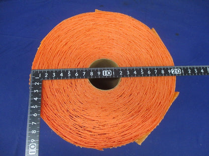 埋設標識シート(危険注意 この下に低圧電力ケーブルあり)(幅300mm×長さ50m) 型番不明