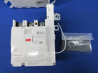 主幹用漏電ブレーカ3P2E100A(単3中性線欠相保護付)(箱違い) BJF3100325