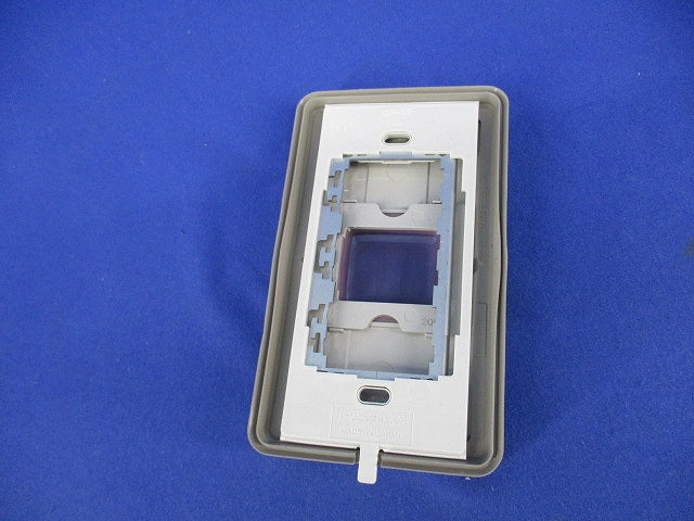 防雨埋込スイッチプレート1コ用(3個入) WN7941