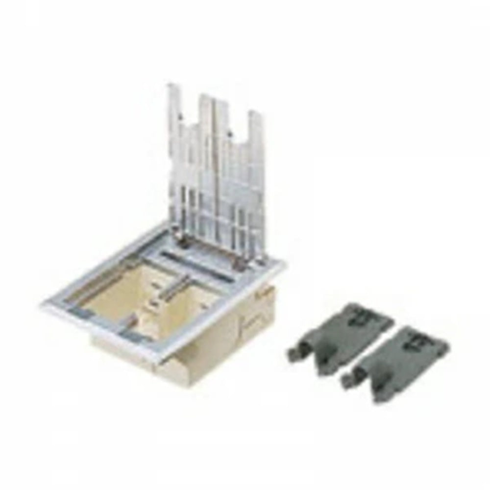 インナーコンセント ミニダブル  15A 125V 情報モジュラジャック CAT5E アルミ製 NR331907