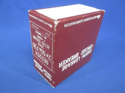 漏電ブレーカ 2P50AF30 30ｍA AC100-200V両用 GE52CX2P50AF30