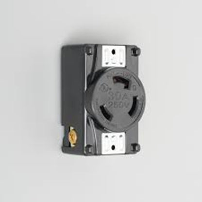 引掛形 パネル用コンセント 3320-P-L6UL