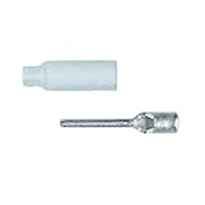 絶縁被覆付棒型圧着端子 フル端子用3.5mm2-5.5mm2 20個入 WV2503-20