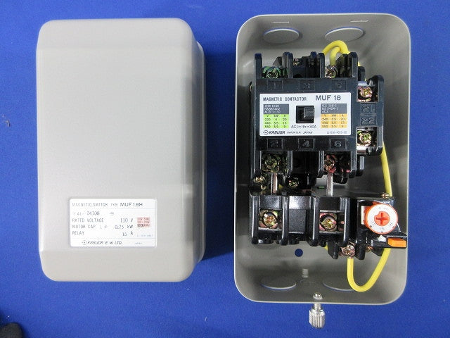 電磁開閉器100V MUF18H