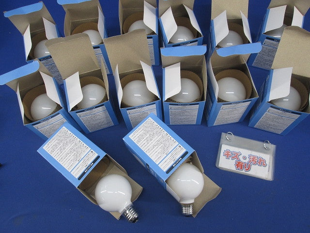 ボール電球60W形ホワイト E26(14個入) GW100V57W70