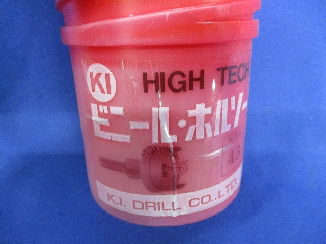 六角軸ビニールホルソー KVRタイプ(サイズ43mm) 43