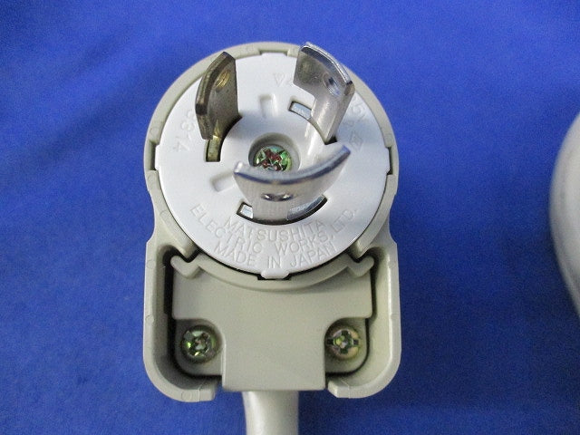 接地15A引掛タップ(3m)(グレー) WH2481HP