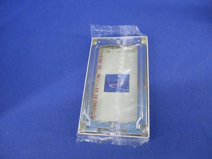 新金属コンセントプレート2型1コ用(4枚入) WTF9201K