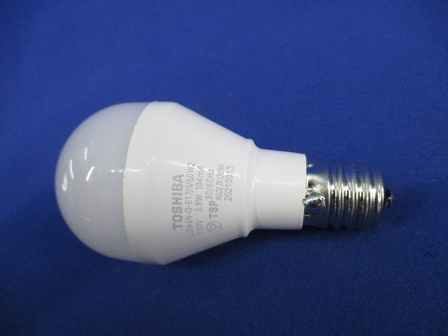 LED電球E17 LDA6N-G-E17/S/60W2