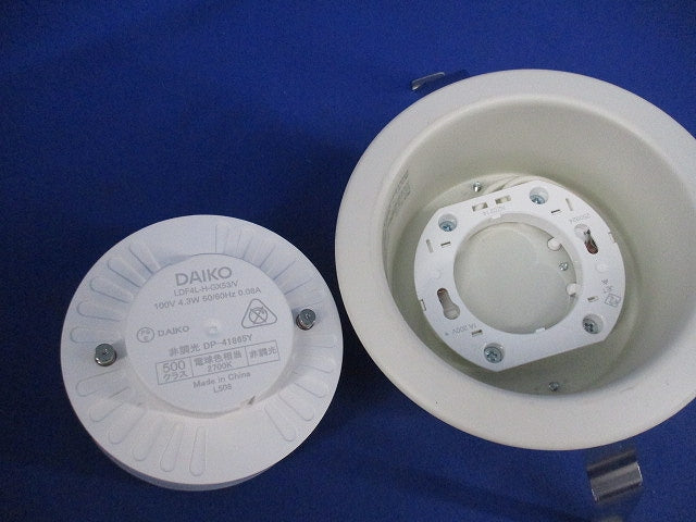 LEDダウンライφ100・LEDランプ電球色セット DDL-5437YWE+DP-41865Y