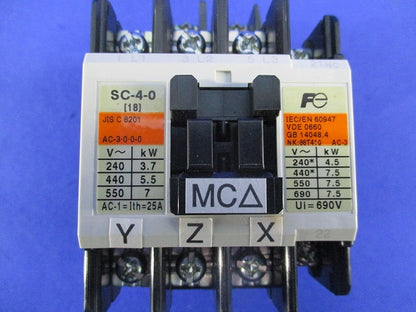 電磁接触器(未使用品) SC-4-0