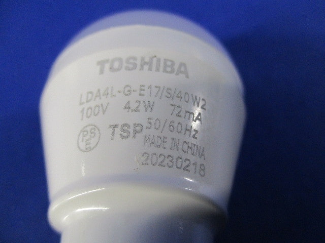 LED電球 ミニクリプトン形E17(電球色) LDA4L-G-E17/S/40W2